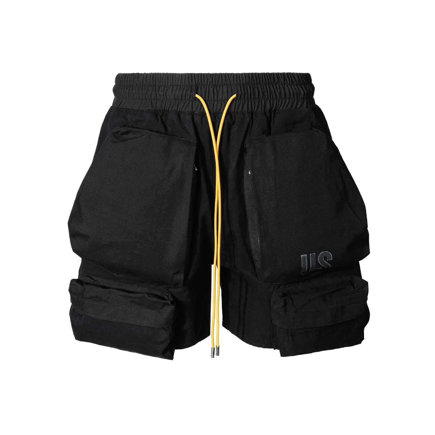 SH18|TECHNICAL BLACK CARGO SHORT