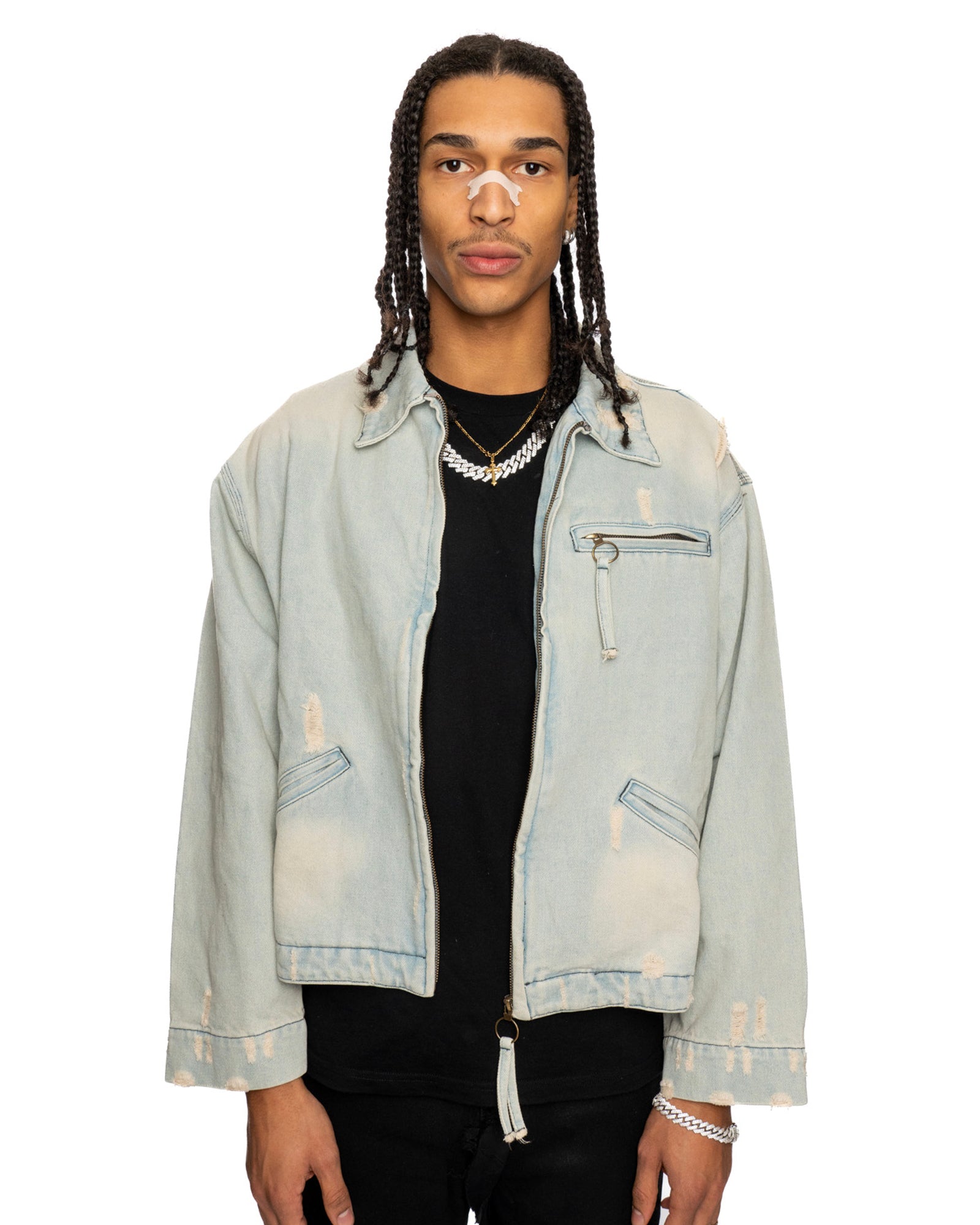 JT15|LIGHT DENIM JACKET