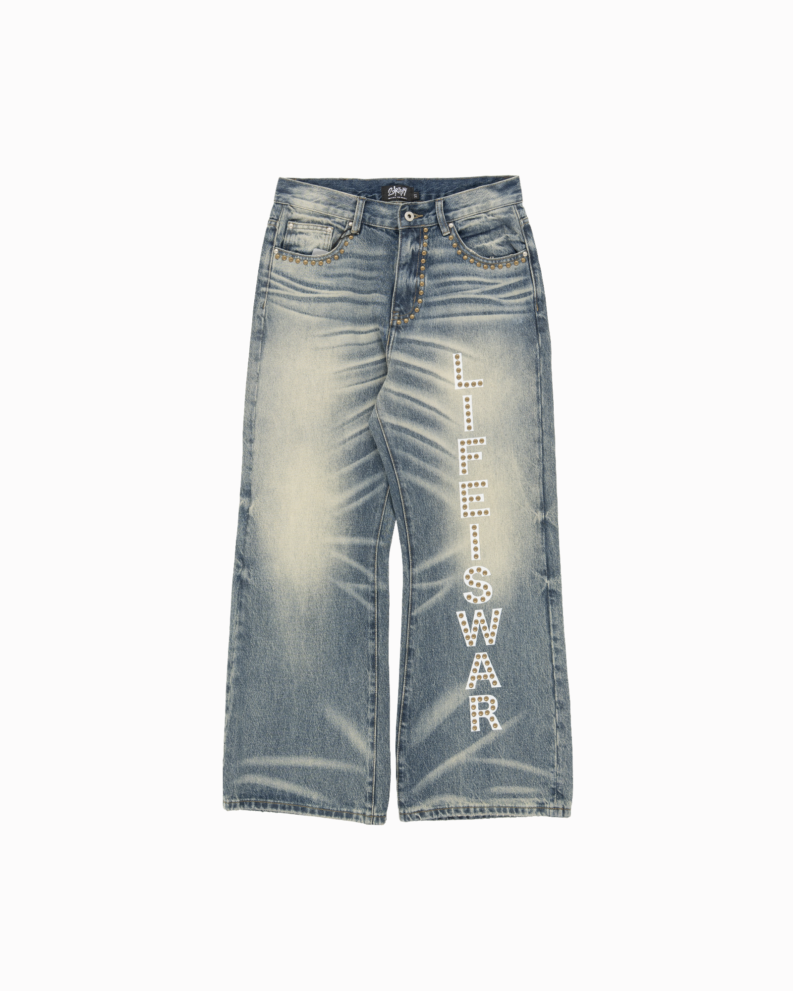 SS26|ROCKSTAR LIW BLUE JEANS