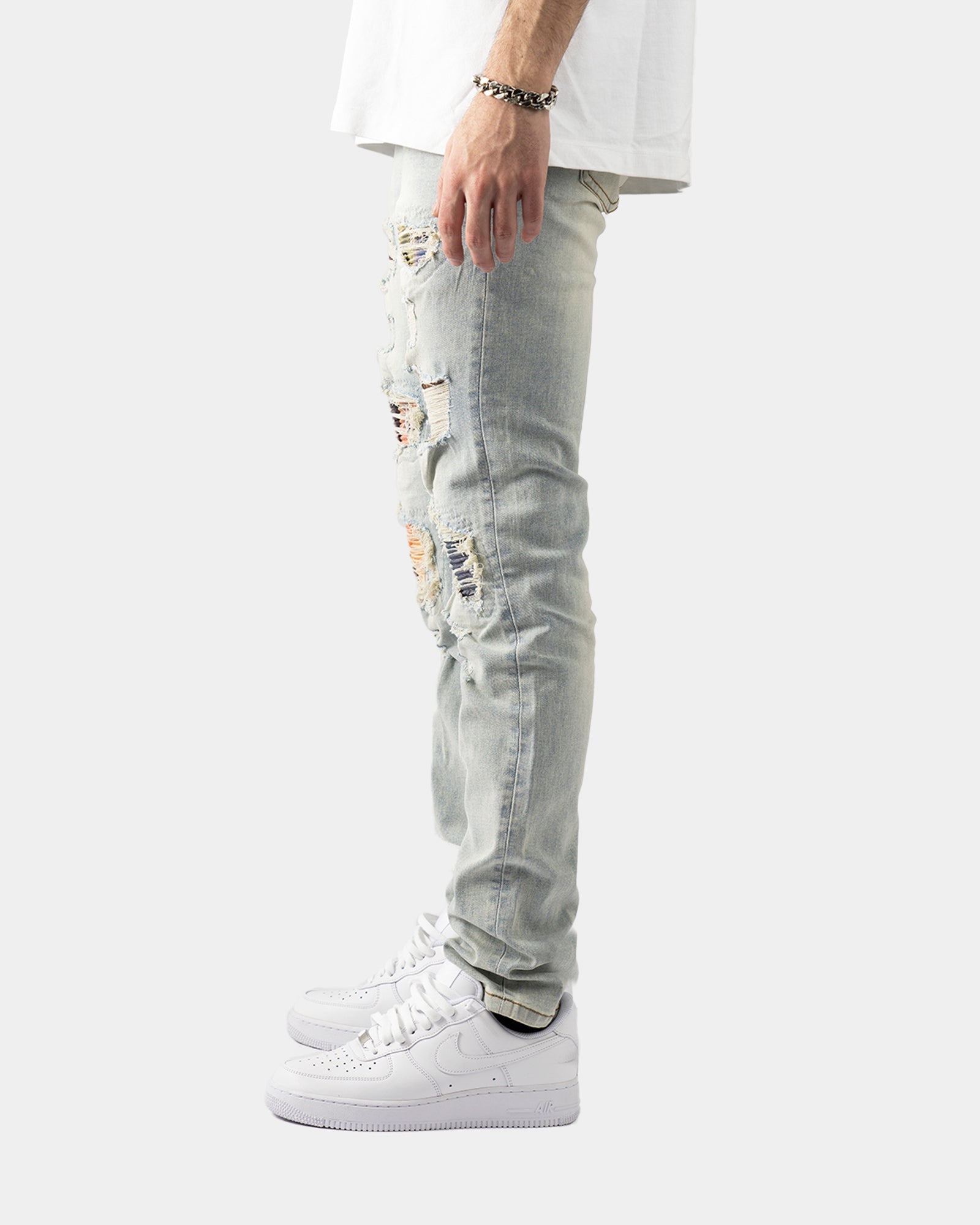 SK09| BLUE LIGHT DENIM