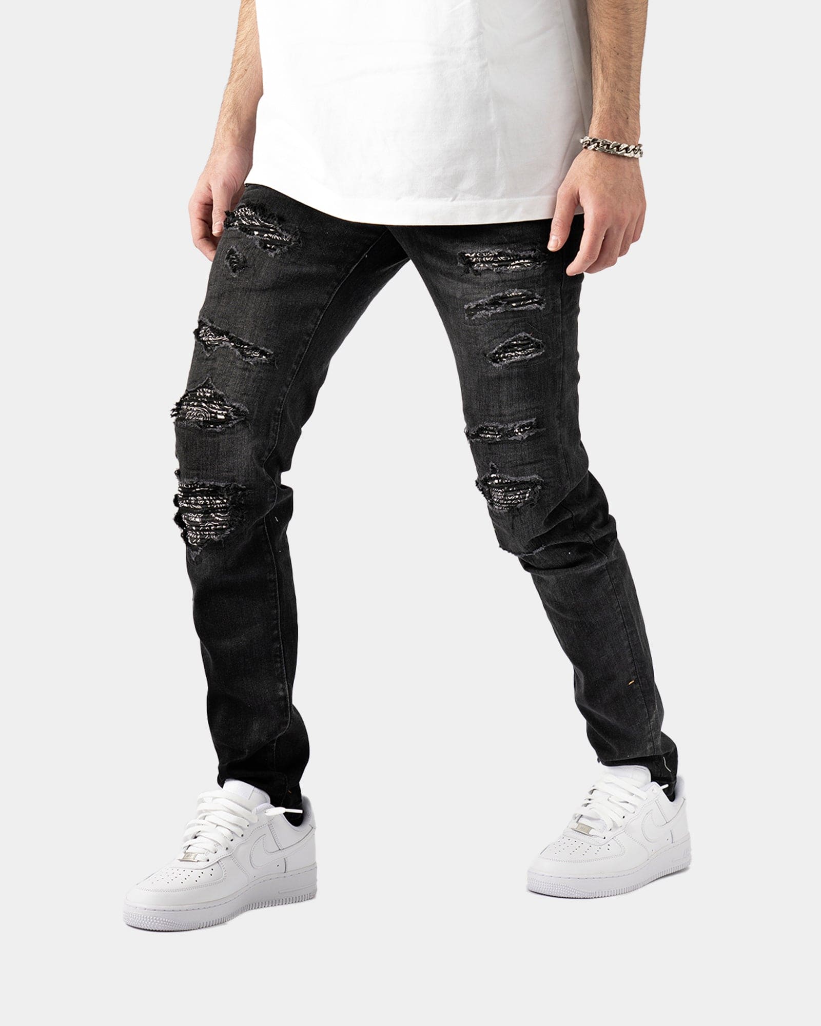 SK05| BLACK NINJA DENIM