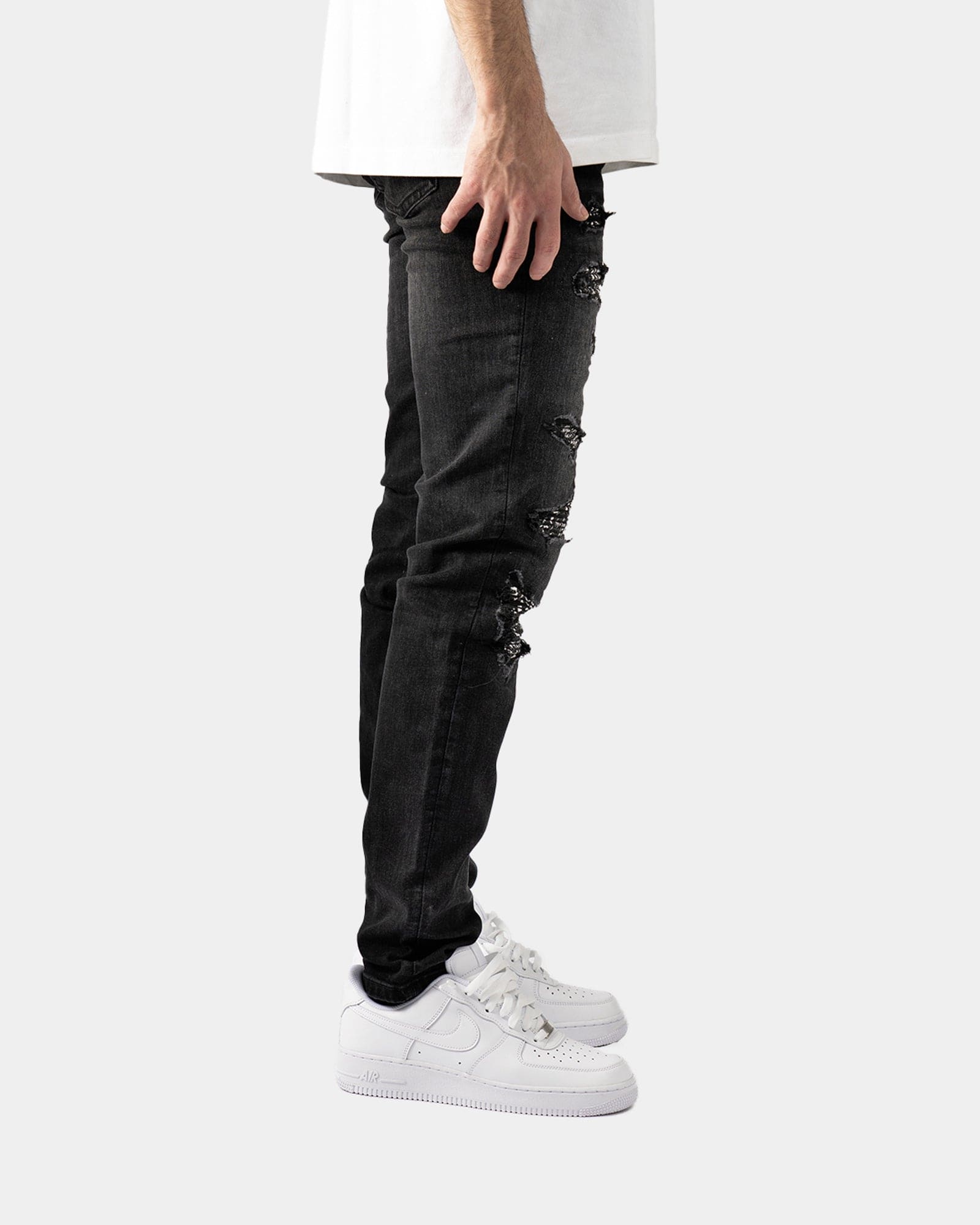 SK05| BLACK NINJA DENIM