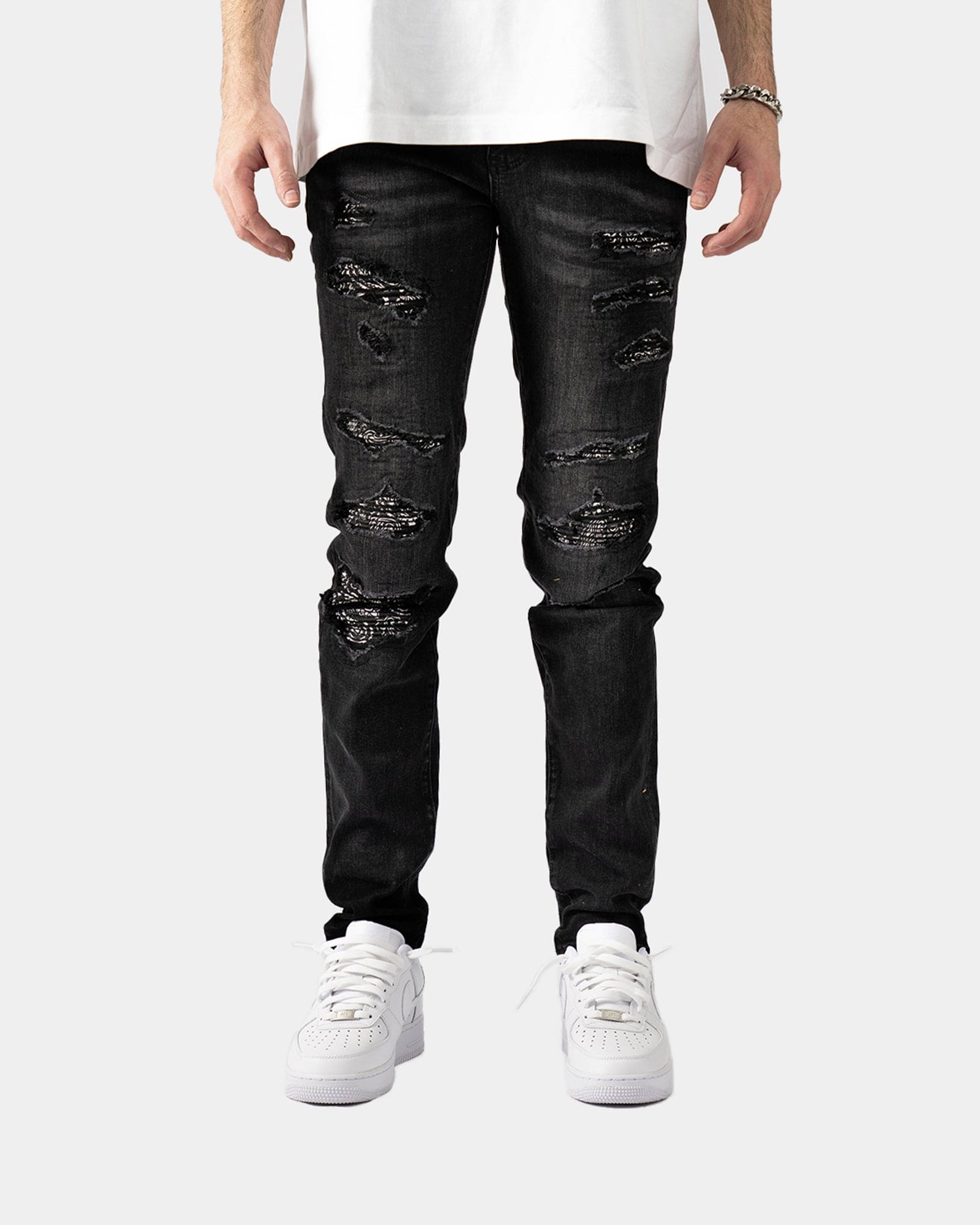 SK05| BLACK NINJA DENIM