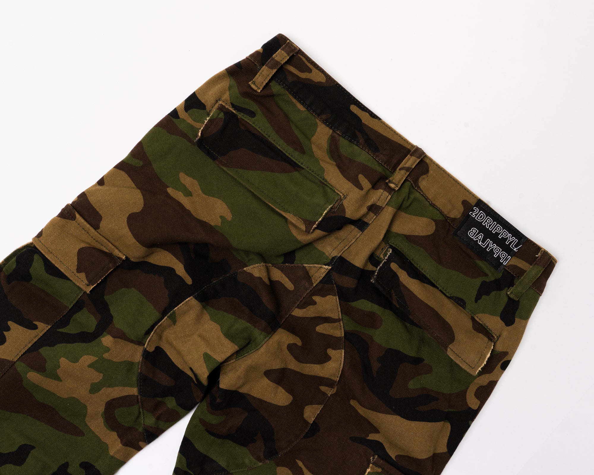 SK34|CAMO SKINNY DENIM