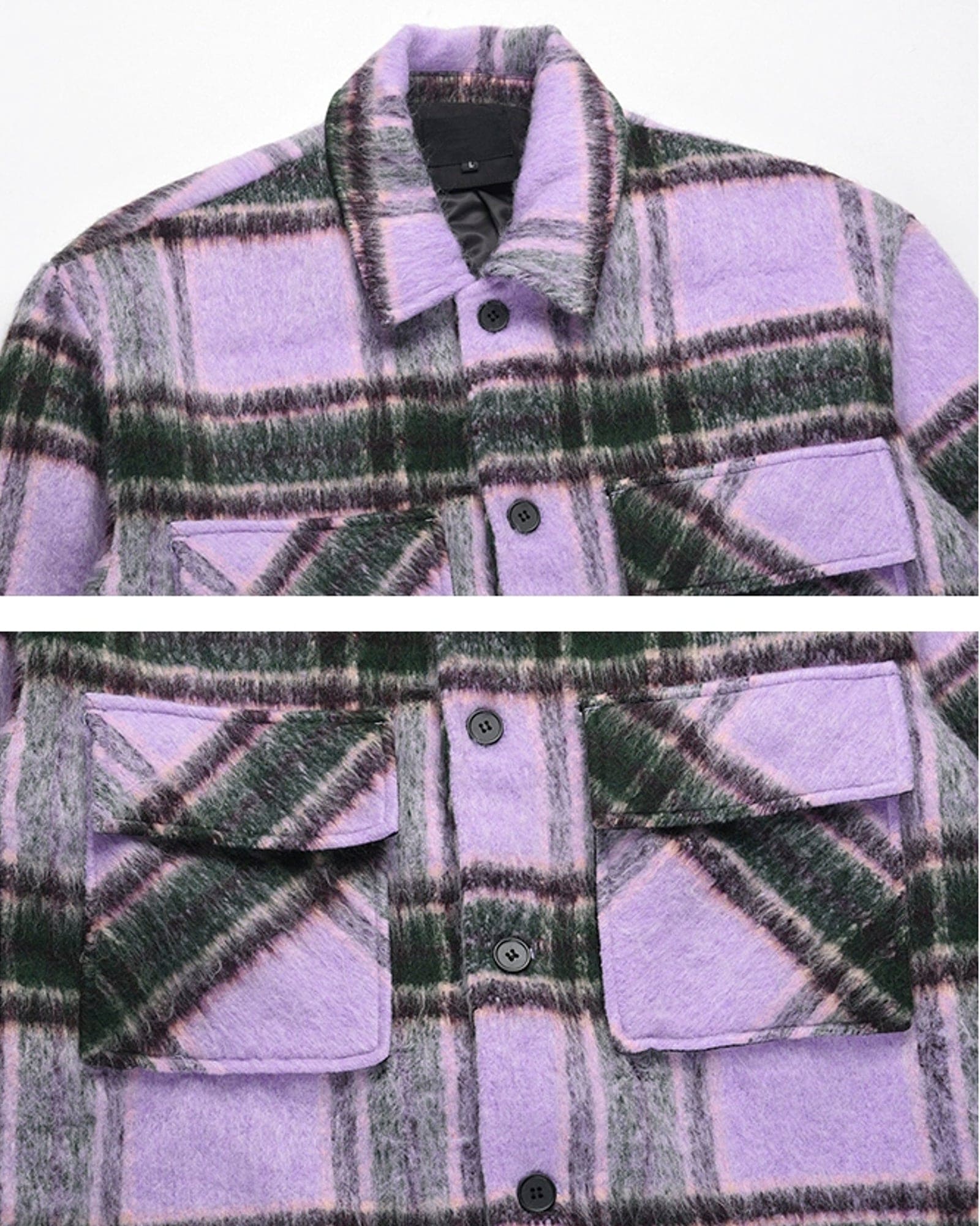 FN1| SICKO PURPLE FLANNEL