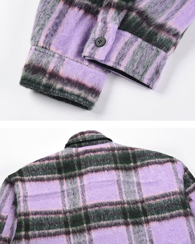 FN1| SICKO PURPLE FLANNEL