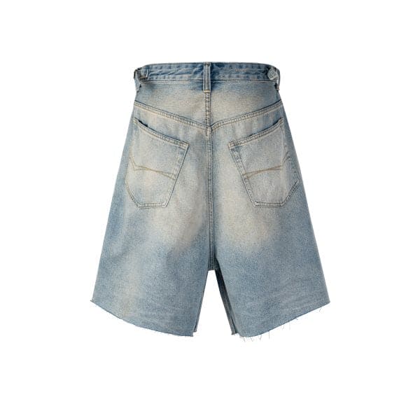 SH9|PALE INDIGO JORTS