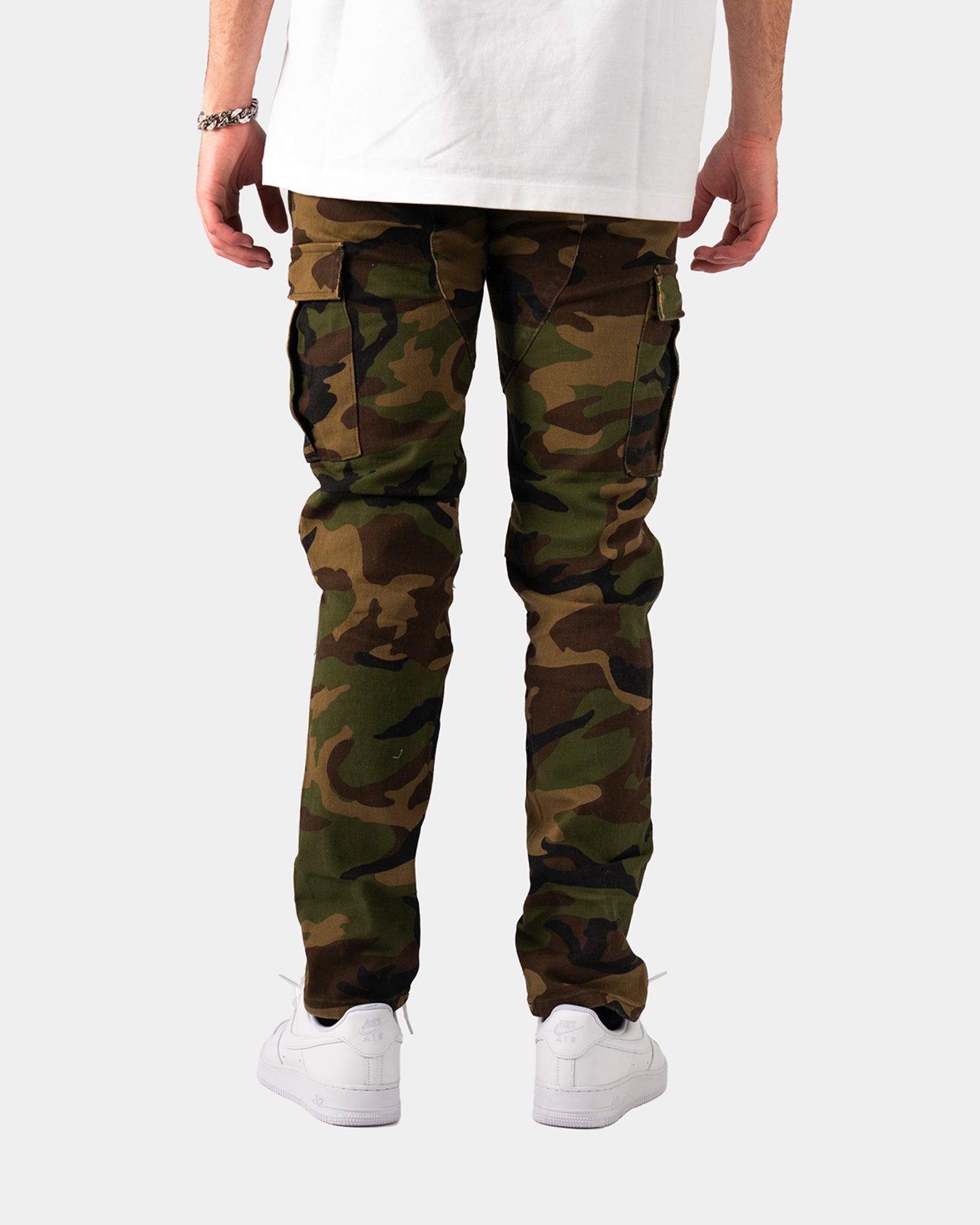 SK34|CAMO SKINNY DENIM