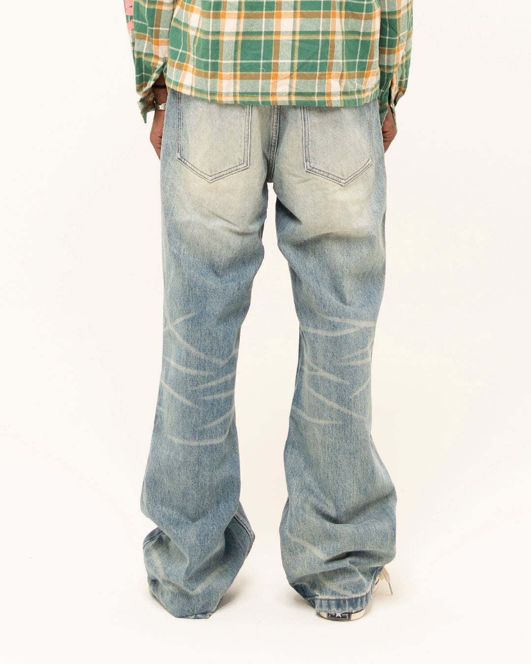 FW25|LIGHT WASH FLARE DENIM