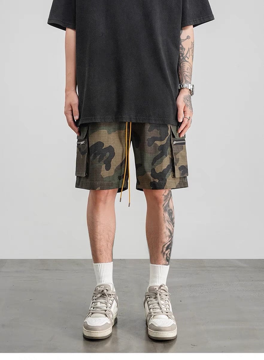 SH11|CAMO CARGO SHORT