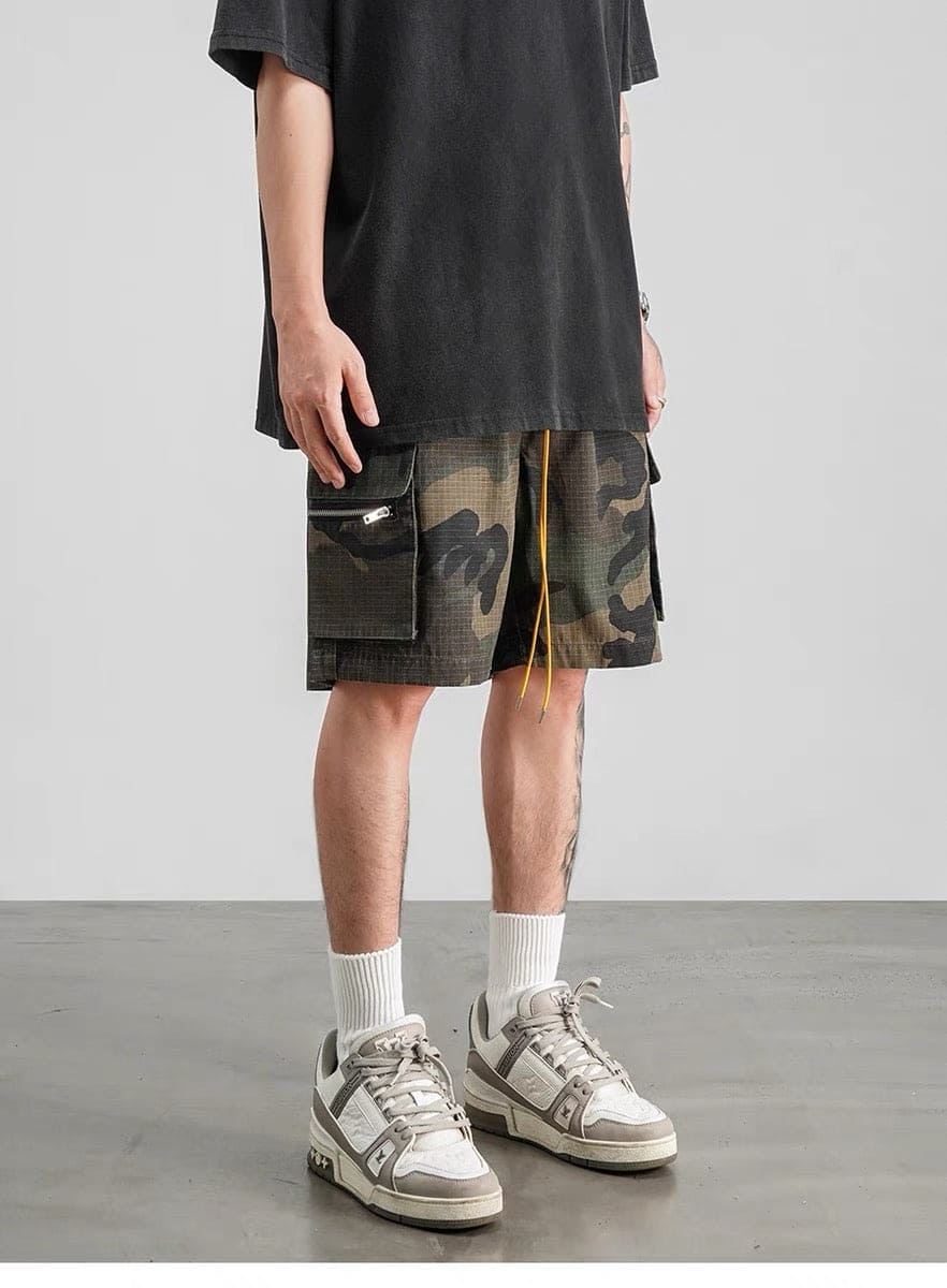 SH11|CAMO CARGO SHORT