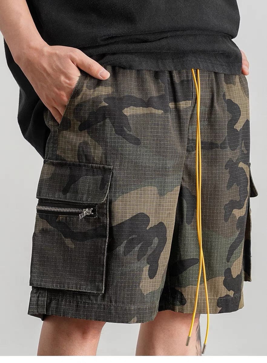 SH11|CAMO CARGO SHORT