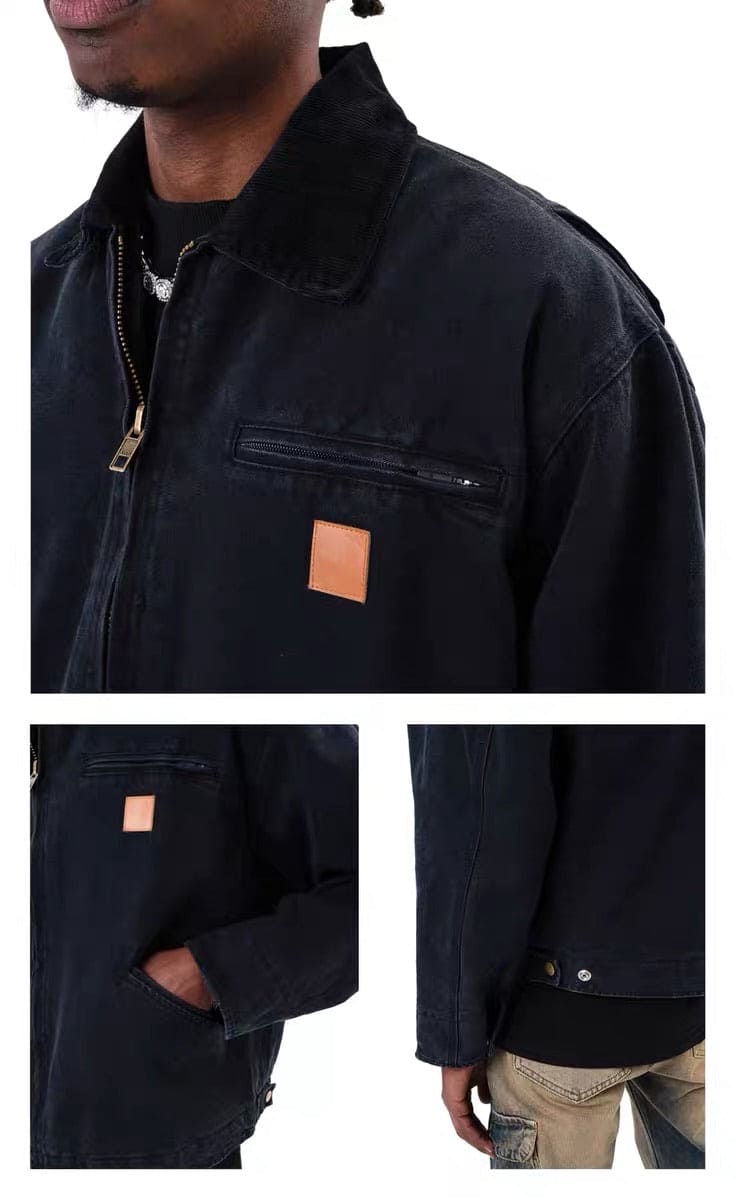 JT11|DETROIT BLACK JACKET