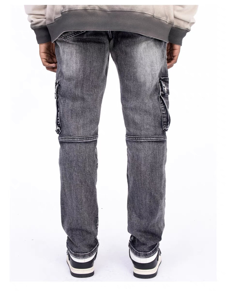 CG04|WASHED MULTIPOCKET CARGO